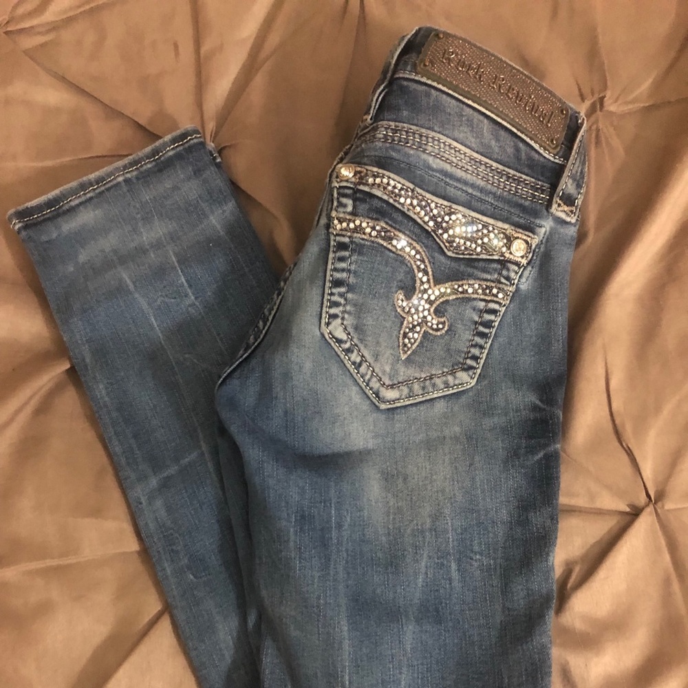 Rock Revival Vivian Straight Jeans Size 23
